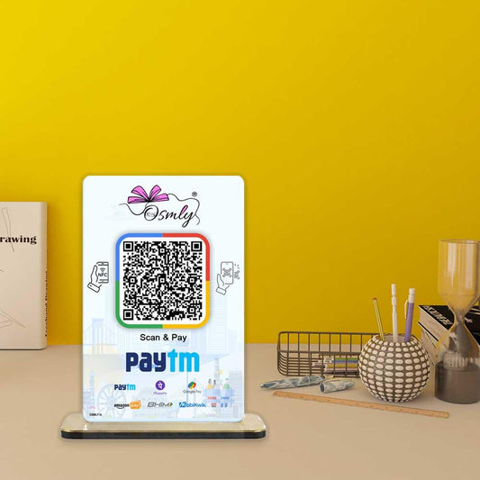 NFC-enabled Paytm QR stands-QR Code Stand-Qr Print-QrPrint