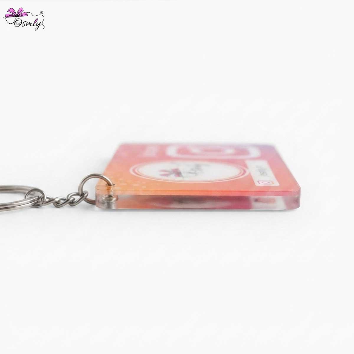 Instagram NFC QR Keychain