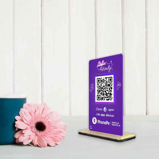 NFC Enabled PhonePe QR Stand-QR Code Stand-Qr Print-QrPrint