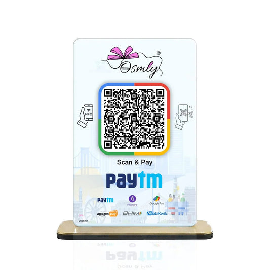 NFC-enabled Paytm QR stands-QR Code Stand-Qr Print-QrPrint