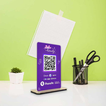 NFC Enabled PhonePe QR Stand-QR Code Stand-Qr Print-QrPrint