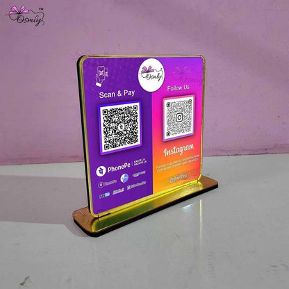 PhonePe Instagram QR Stand-QR Code Stand-Qr Print-QrPrint