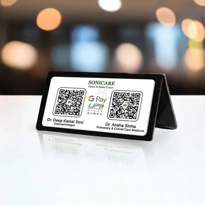 Printed Rectangular QR Stand-QR Code Stand-Qr Print-QrPrint