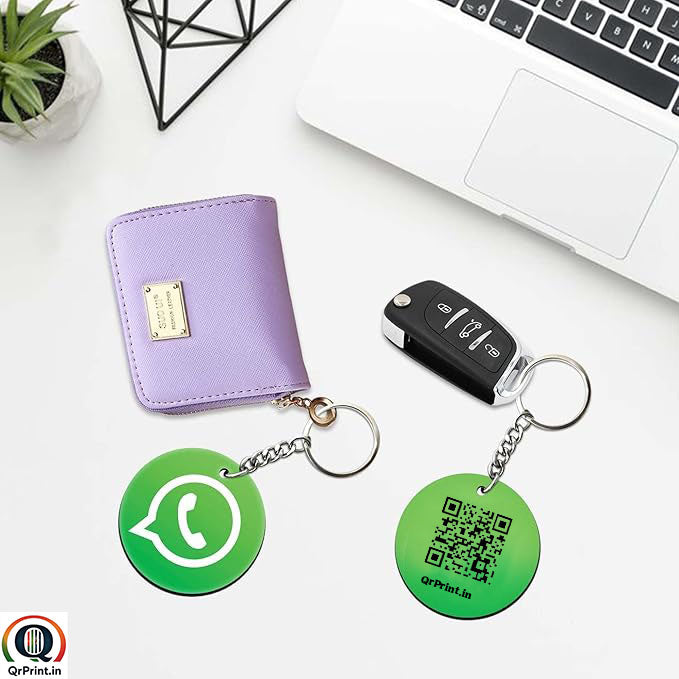 QR Print WhatsApp Keychain - Qr Print