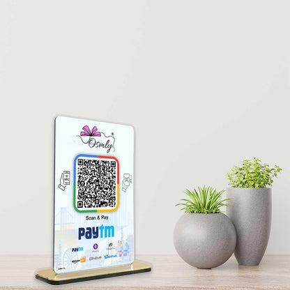 NFC-enabled Paytm QR stands-QR Code Stand-Qr Print-QrPrint